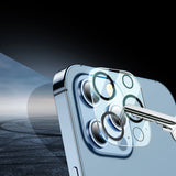 Bestsuit 6in1 sæt til iPhone 11 Pro Max-kasse / flexi tempereret glas / folie på bagsiden / kameraglas / klud / applikator (D30 Buffer)