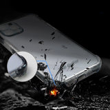 Bestsuit 6in1 sæt til iPhone 11 Pro Max-kasse / flexi tempereret glas / folie på bagsiden / kameraglas / klud / applikator (D30 Buffer)