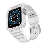 Beskyttelsesrem til Apple Watch 38/40/41 mm pansret bagrem - hvidt
