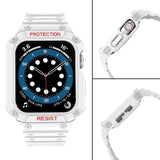 Beskyttelsesrem til Apple Watch 38/40/41 mm pansret bagrem - hvidt