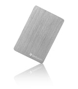 Verbatim Store 'n' Go ALU Slim ekstern harddisk 2 TB 2.5" USB Type-C 3.2 Gen 1 (3.1 Gen 1) Sølv