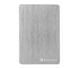 Verbatim Store 'n' Go ALU Slim ekstern harddisk 2 TB 2.5" USB Type-C 3.2 Gen 1 (3.1 Gen 1) Sølv