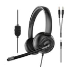 SPEEDLINK METIS Hovedtelefoner Ledningsført Headset Spil Sort