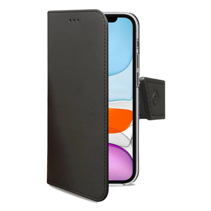 Celly Wally Wallet Kompatibel til iPhone 11 Sort