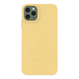 Eco Case Case for iPhone 11 Pro Max Silicone Cover Telefon Cover Gul