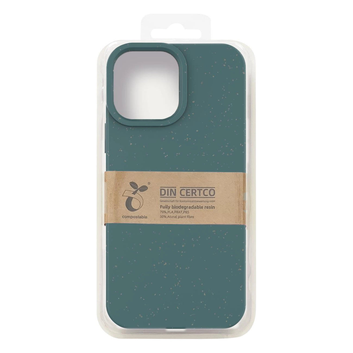 Eco Case Case for iPhone 12 Pro Max Silicone Cover Telefon Cover Grøn