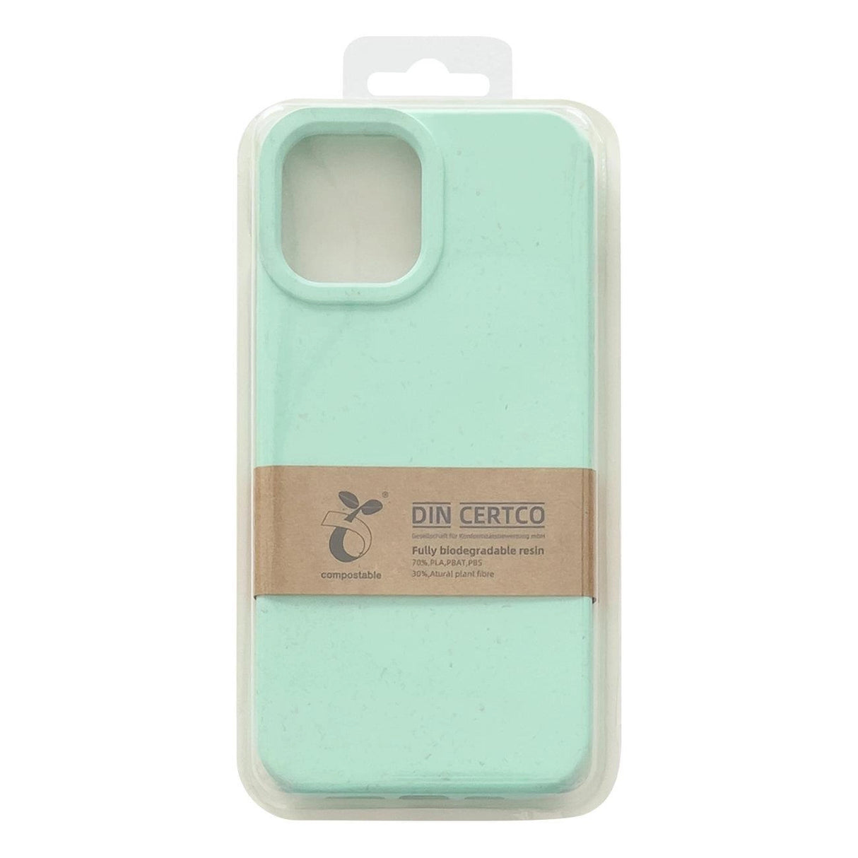 Eco Case Case til iPhone 13 Pro Max Silicone Cover Telefon Shell Mint