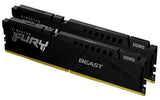 Kingston Technology FURY Beast 32GB 6400MT/s DDR5 CL32 DIMM (Sæt med 2) Black EXPO