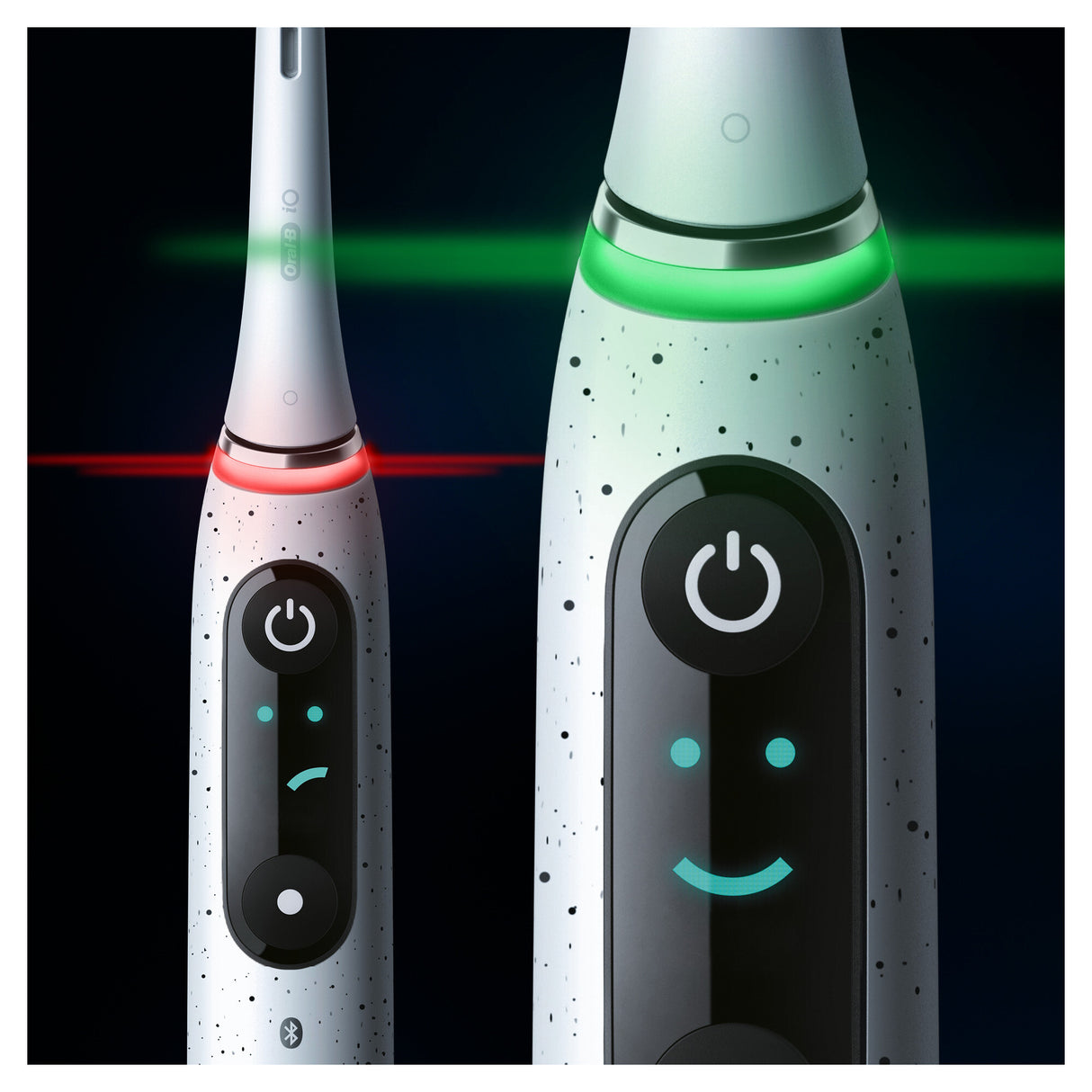 Oral-B iO Series 10 Voksen Roterende, pulserende tandbørste Hvid