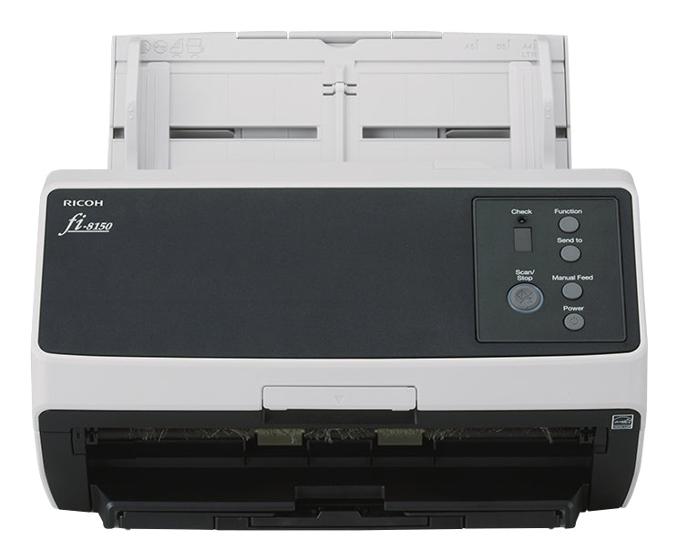 Ricoh FI-8150 ADF + manuel indføringsscanner 600 x 600 dpi A4 Sort, Grå