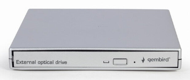 Gembird DVD-USB-021-SV optisk diskdrev Intern DVD±RW Sølv