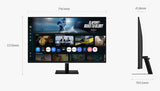 Samsung M7 M70F computerskærm 81,3 cm (32") 3840 x 2160 pixel 4K Ultra HD LCD Sort