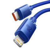 Baseus CAJY000203 Lightning - USB-C PD kabel 20W 480Mb/s 1.2m - blå