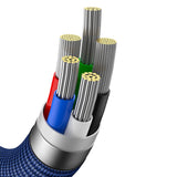Baseus CAJY000203 Lightning - USB-C PD kabel 20W 480Mb/s 1.2m - blå