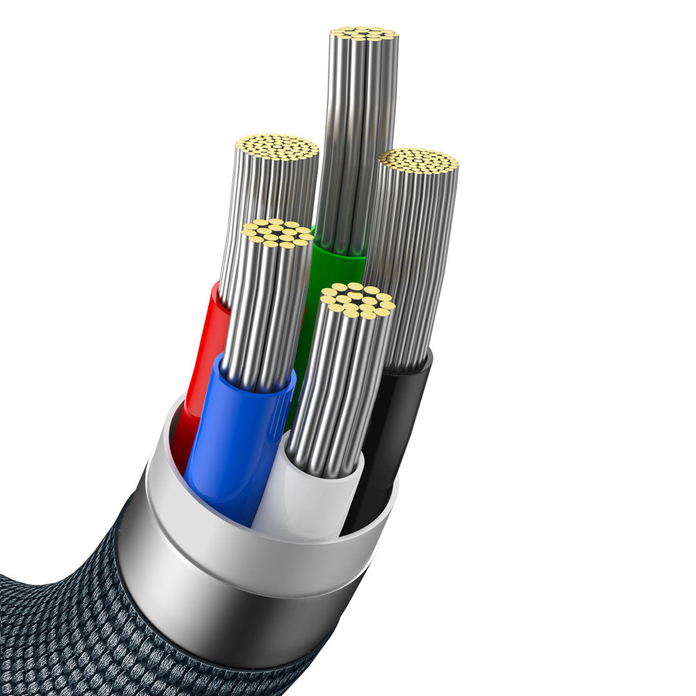 Baseus CAJY000301 Lightning - USB-C PD QC cable 20W 480Mb/s 2m - black