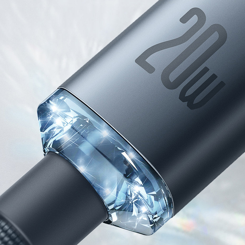 Baseus CAJY000305 Lightning - USB-C PD cable 20W 480Mb/s 2m - purple