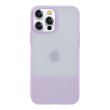 Kingxbar Plain Series case cover til iPhone 13 Pro silikone case lilla