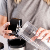 Taurus SHAKE & GO MIX 0,5 L Bordplade blender 1000 W Rustfrit stål, Sort