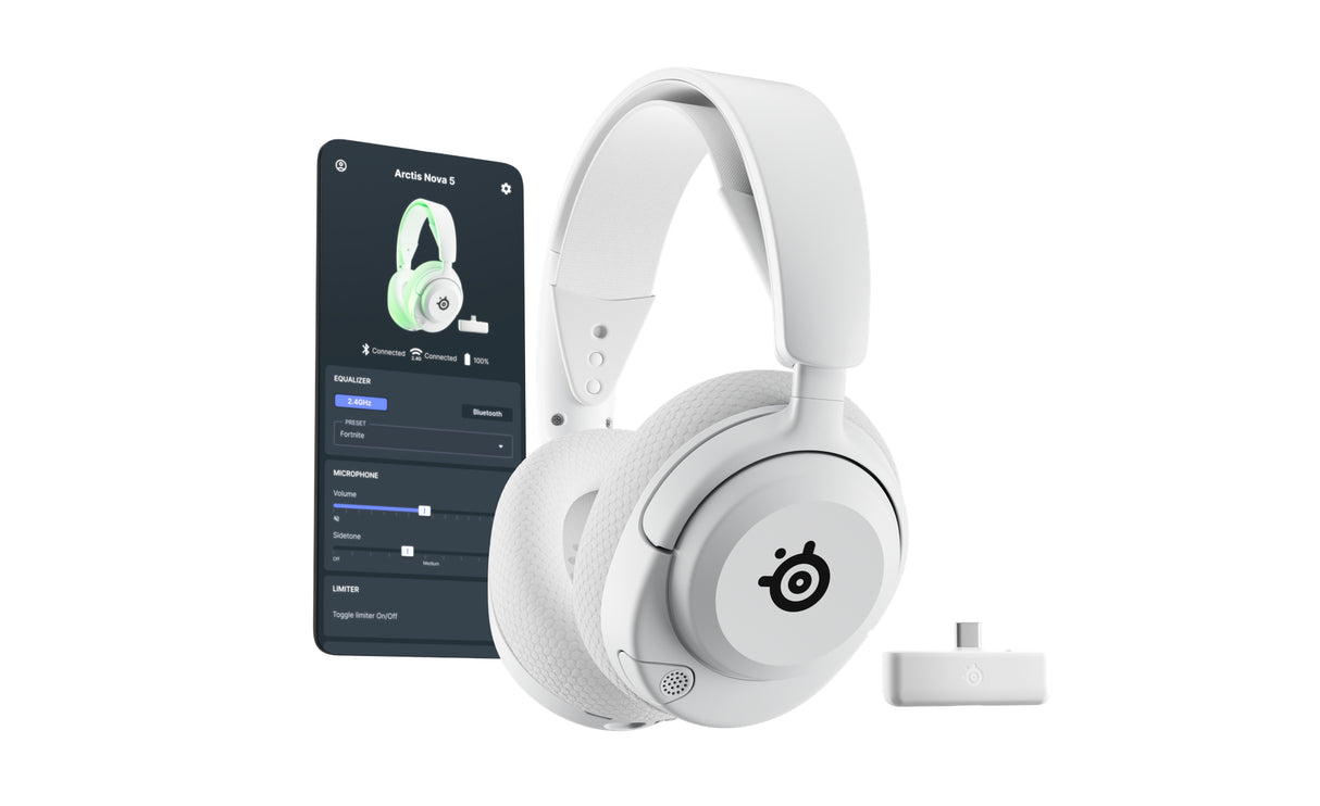 SteelSeries Arctis Nova 5X headset white