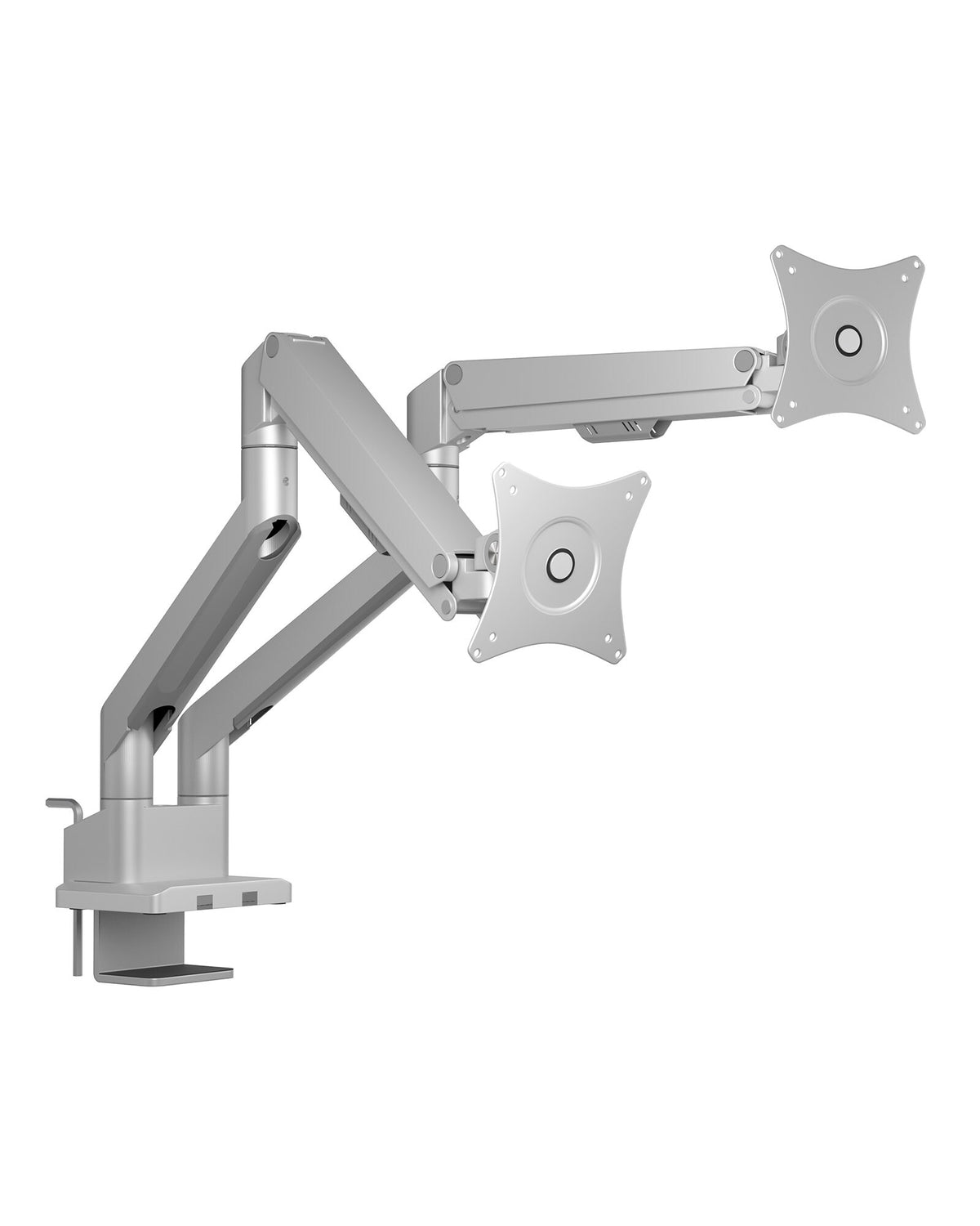 Monitorstander IcyBox 2 Monitore mit Tischhalterung