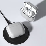 Æske til AirPods 3 hårdt og solidt dække til hovedtelefoner gennemsigtigt (æske A)