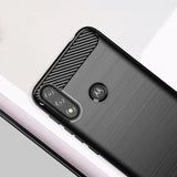 Carbon Case Flexible Cover Sleeve Motorola Moto E7i Power sort