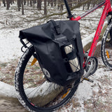 Wozinsky vandtæt cykeltaske bagagerum 25l sort (WBB24BK)