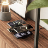 ZENS ZEQC01B/00 oplader til mobil enhed Hovedtelefoner, Smartphone, SmartWatch Sort Vekselstrøm Trådløs opladning Hurtig opladning Indendørs