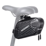 Wozinsky cykel sadel taske vandtæt 1,5 l sort (WBB27BK)