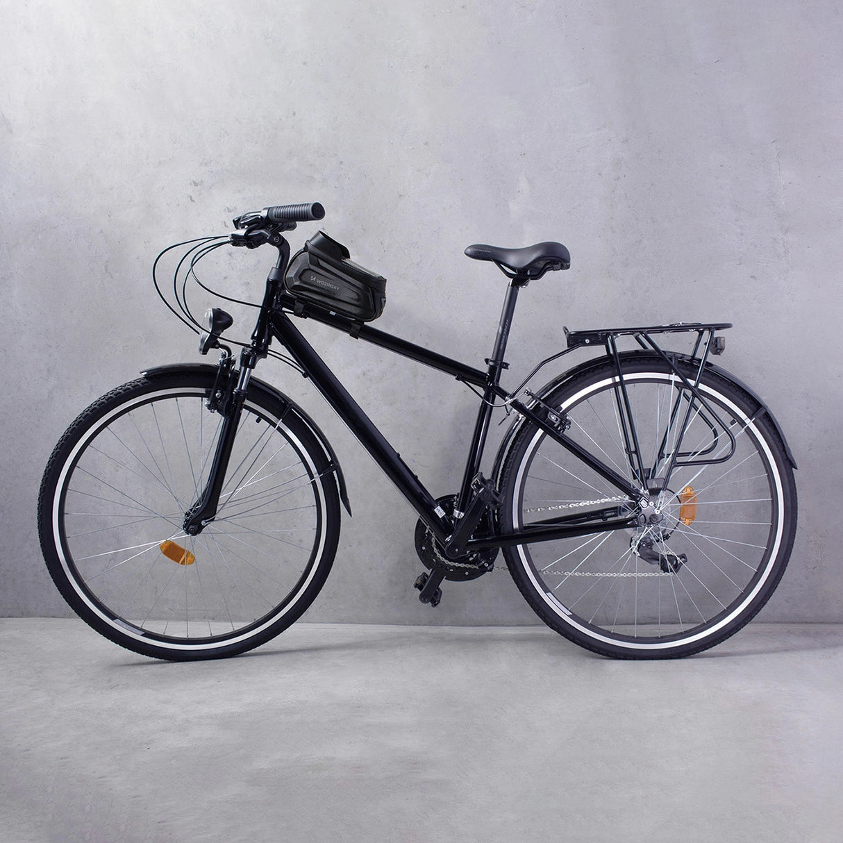 Wozinsky Bike Frame Bag 1.7l Telefon Cover Black (WBB28BK)