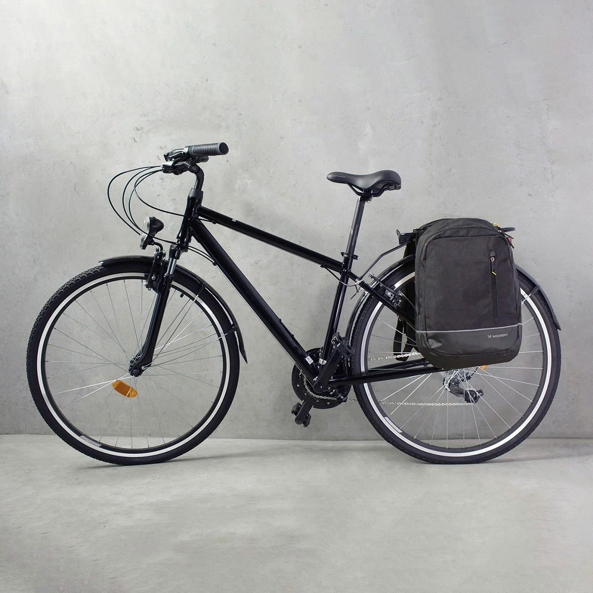 Wozinsky cykeltaske dobbelt rygsæk 2in1 30l sort (WBB30BK)