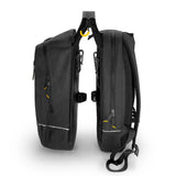 Wozinsky cykeltaske dobbelt rygsæk 2in1 30l sort (WBB30BK)