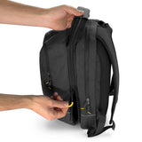 Wozinsky cykeltaske dobbelt rygsæk 2in1 30l sort (WBB30BK)
