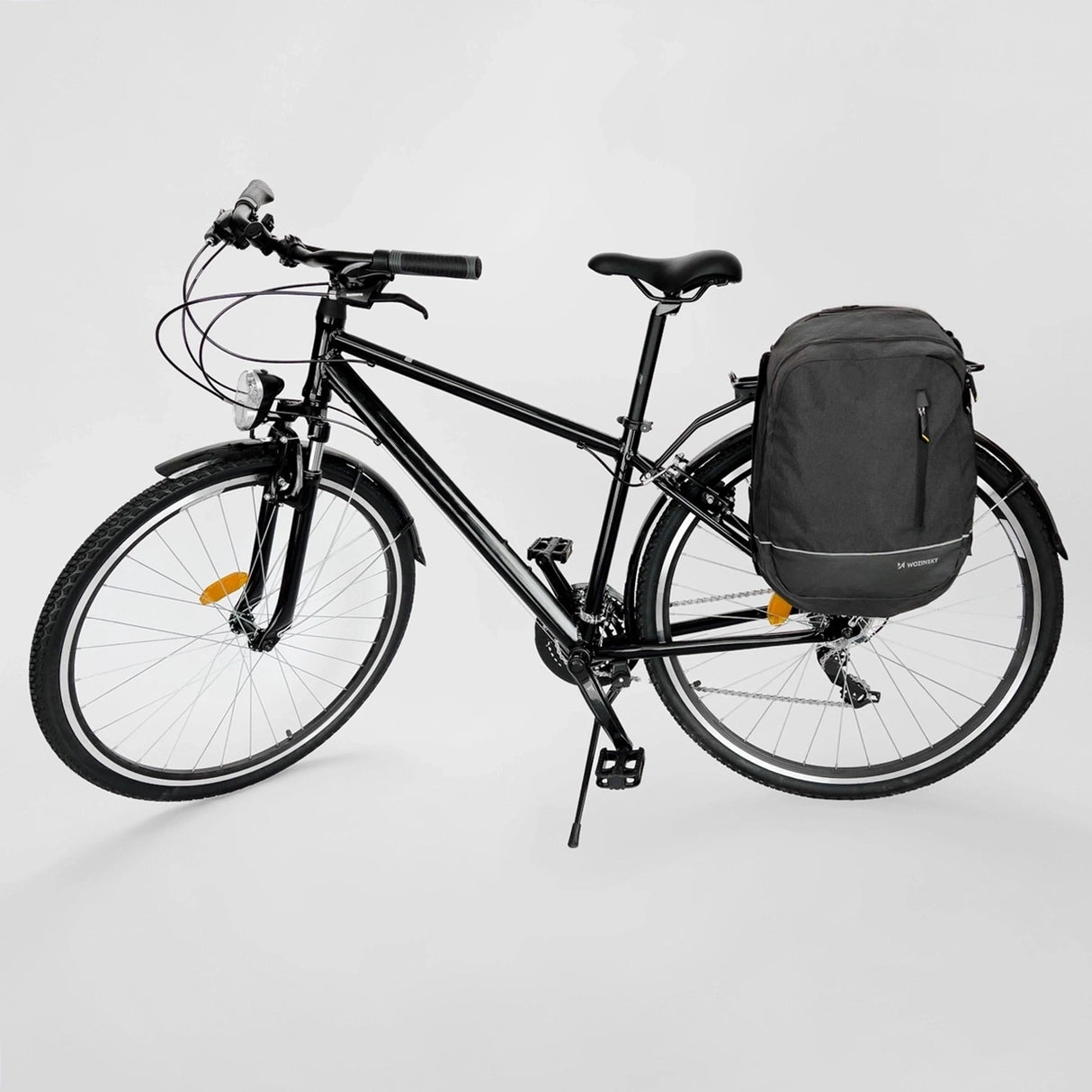 Wozinsky cykeltaske dobbelt rygsæk 2in1 30l sort (WBB30BK)