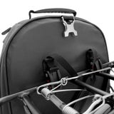Wozinsky cykel bager taske, cykel rygsæk med ramme, 2in1, 40l, sort (WBB33BK)