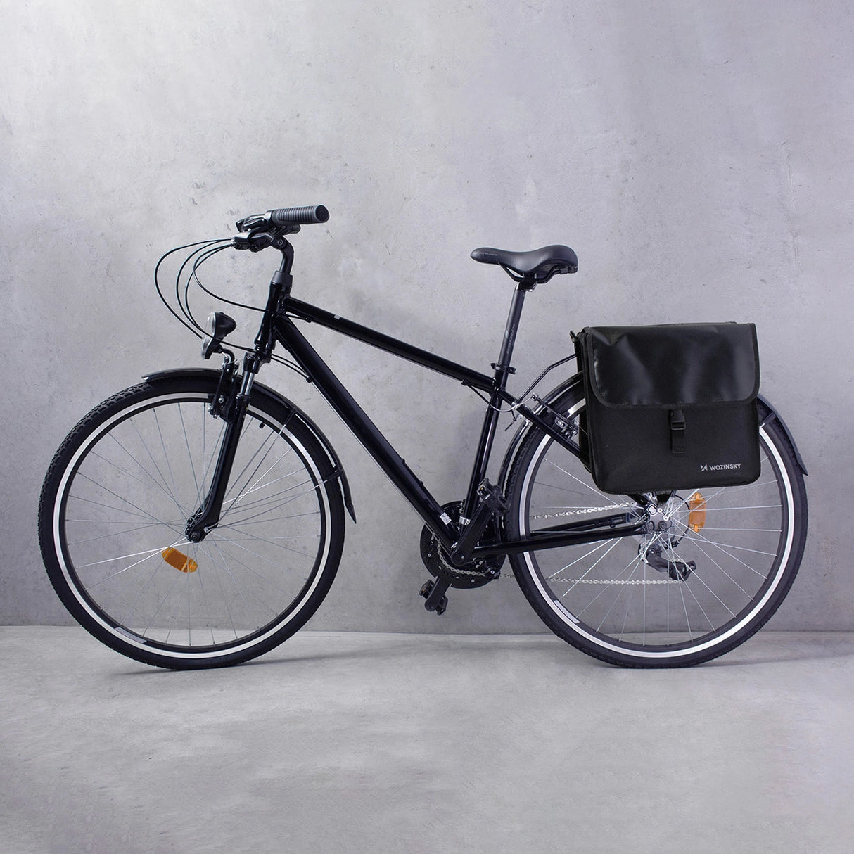 Wozinsky cykel underklæde dobbelt 28 l sort (WBB34BK)