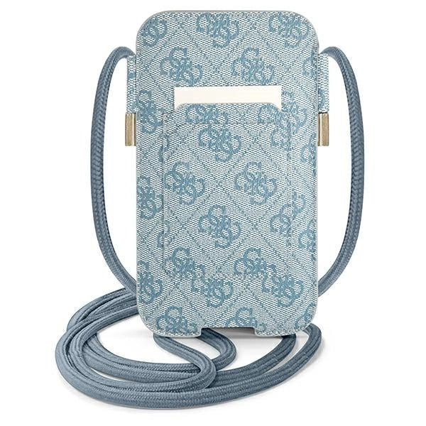 Guess Håndtaske GUPHL4GDBL 6,7" blå/blå hardcase 4G Stripe