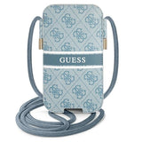Guess Handbag GUPHM4GDBL 6.1" blå/blå hardcase 4G Stripe