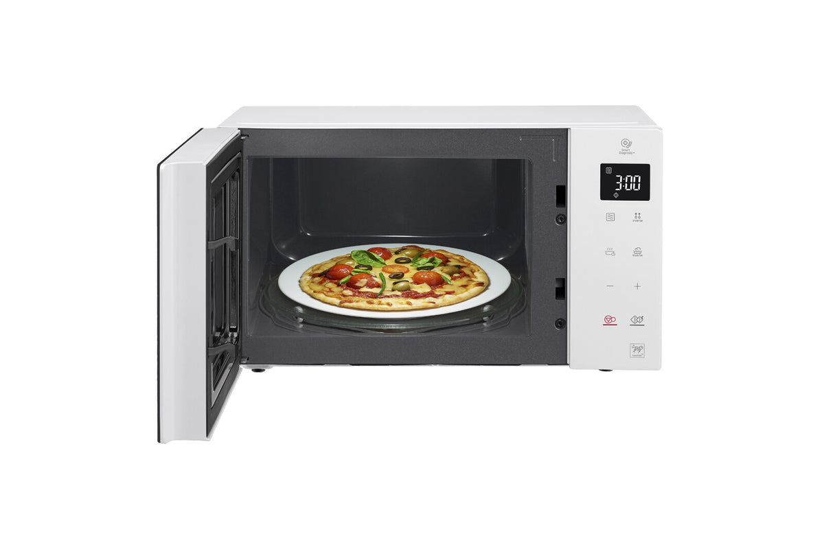 LG MS 23 NECBW Sort, Hvid Solo mikroovn Over komfuret 23 L 1000 W