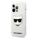 Karl Lagerfeld KLHCP13XCTR iPhone 13 Pro Max 6,7" hårdkasse gennemsigtig Choupette Head
