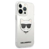 Karl Lagerfeld KLHCP13XCTR iPhone 13 Pro Max 6,7" hårdkasse gennemsigtig Choupette Head