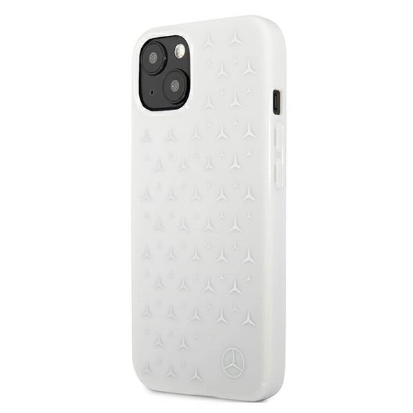 Mercedes MEHCP13MESPWH iPhone 13 6,1" hvid/hvid hårdkasse