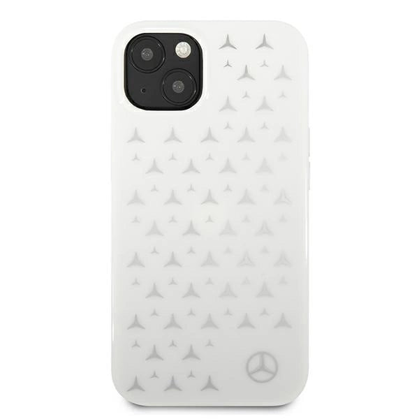 Mercedes MEHCP13MESPWH iPhone 13 6,1" hvid/hvid hårdkasse