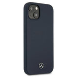 Mercedes MEHCP13SSILNA iPhone 13 mini 5,4" granat-/navy-hårdkasse Silicone Line