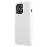 Mercedes MEHCP13XESPWH iPhone 13 Pro Max 6,7" hvid/hvid hardcase Silver Stars mønster