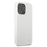 Mercedes MEHCP13XESPWH iPhone 13 Pro Max 6,7" hvid/hvid hardcase Silver Stars mønster