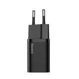 Baseus Super Si 1C fast charger USB Type C 25W Power Delivery Quick Charge black (CCSP020101)