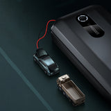 Baseus Power Bank Power Starter Jump Starter Booster 10000mAh 12V (1000A / 500A) + Crocodile Cables Black (CGNL020101)