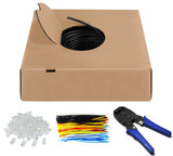 Goobay Outdoor Set CAT 6 U/UTP CCA 305m Black