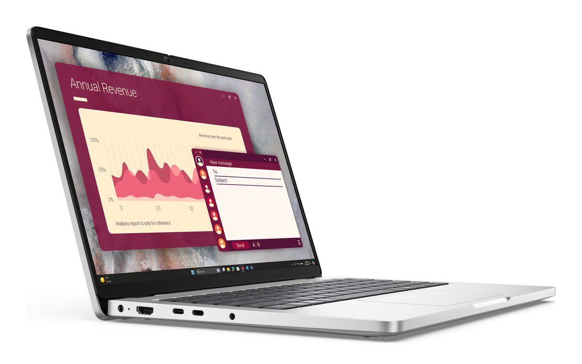 DELL Pro 14 PC14250 Intel Core Ultra 5 235U Laptop 35,6 cm (14") Full HD+ 16 GB DDR5-SDRAM 512 GB SSD Wi-Fi 6E (802.11ax) Windows 11 Pro Platin